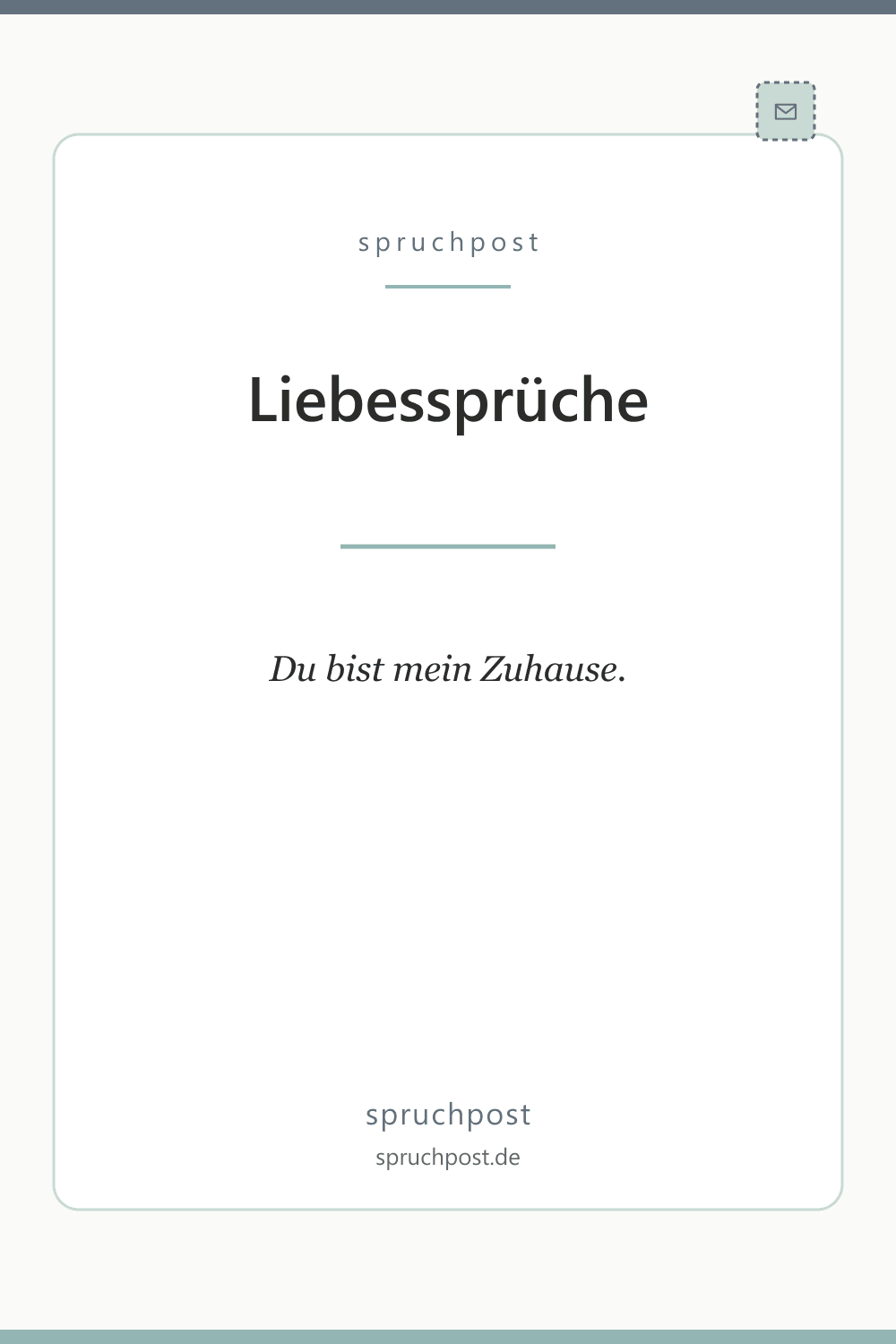 Spruchbild: Liebessprüche