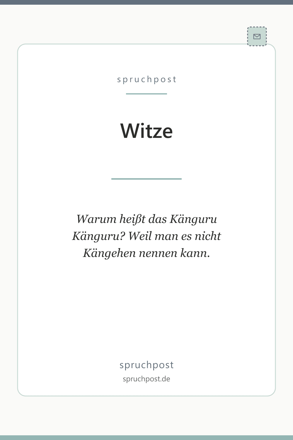 Spruchbild: Witze